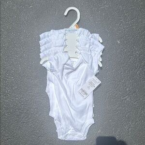 Carter's White Baby Bodysuits